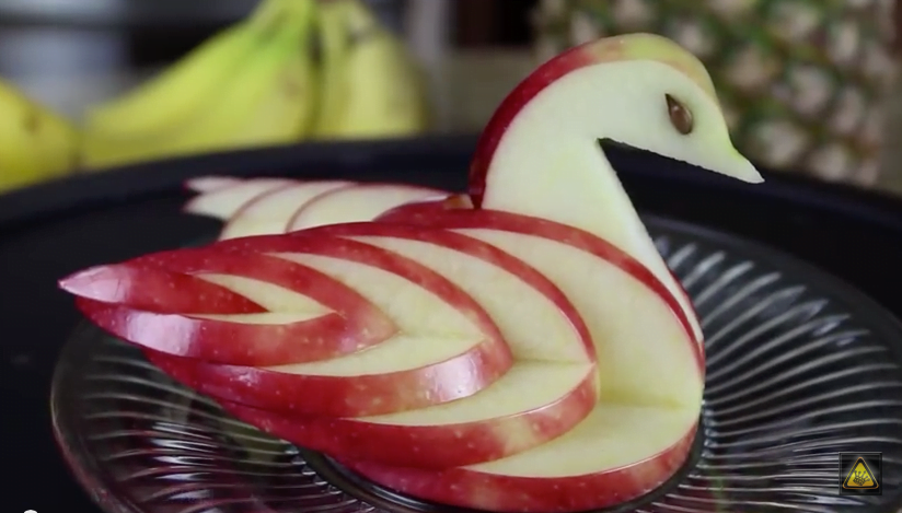 Für ein schöneres Frühstück: Der Apfel Schwan -mac&egg-