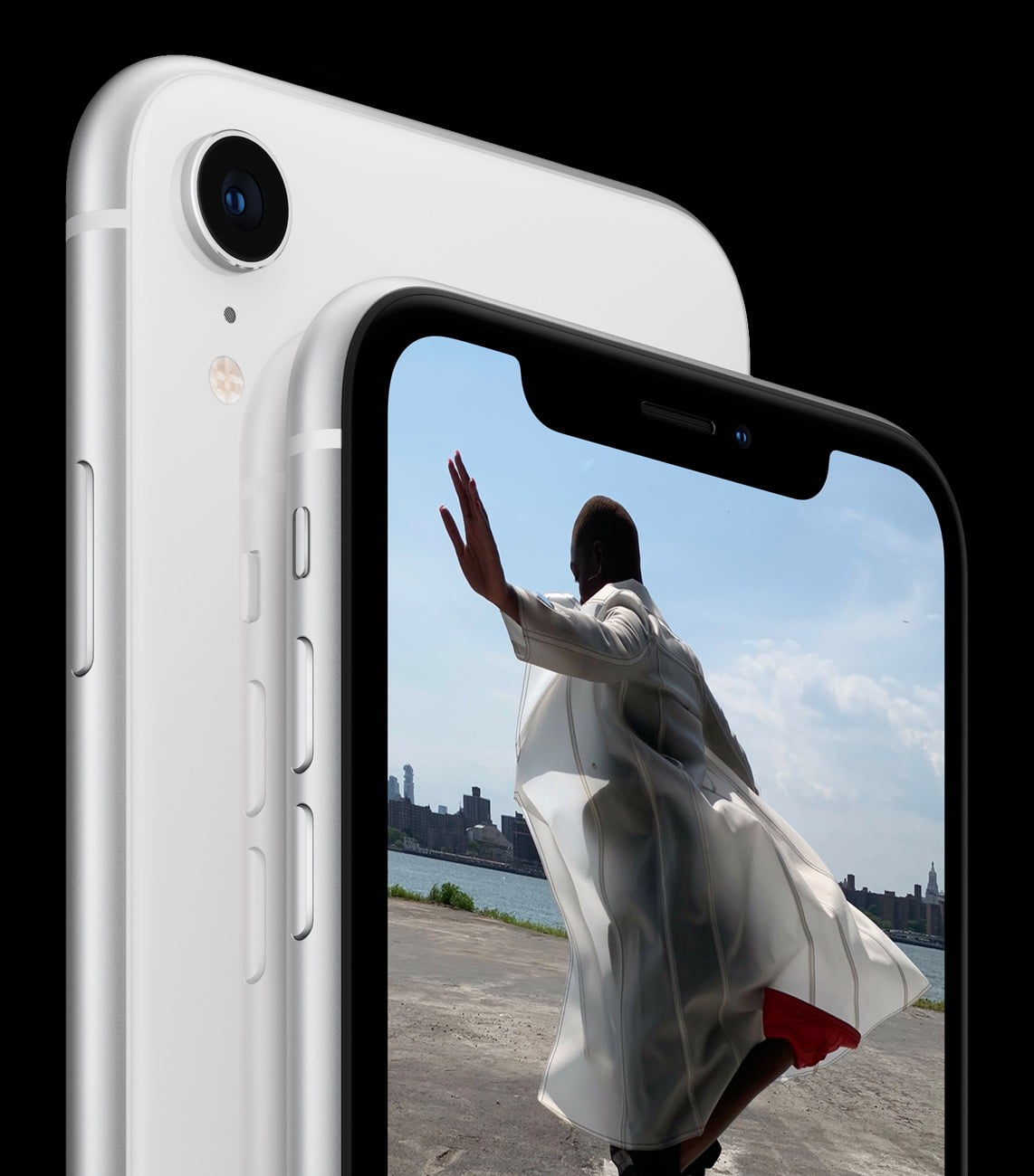 iPhone XR double back White 09122018
